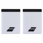 Babolat Logo Jumbo Wristband 2x White / Black